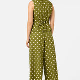 Polka Dot Shell Top