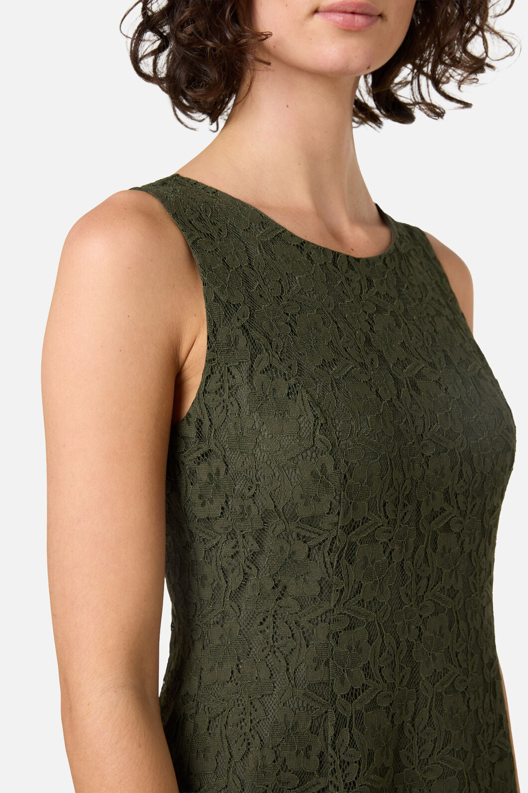 Amara Lace Midi Dress