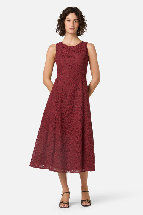 Amara Lace Midi Dress