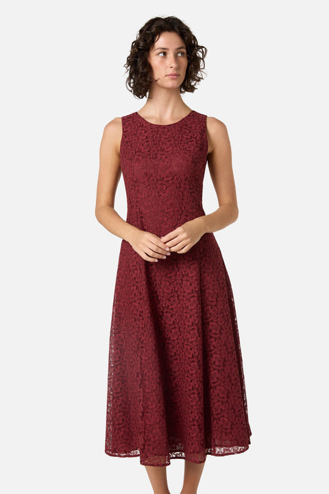 Amara Lace Midi Dress