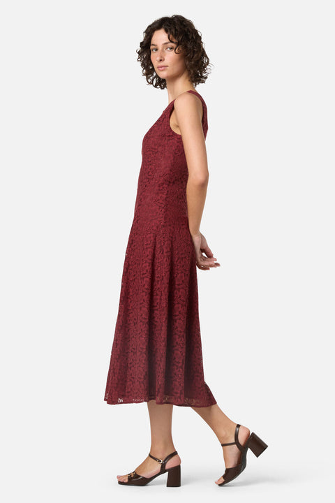 Amara Lace Midi Dress