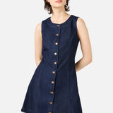Camille Denim Mini Dress