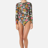 Floral Field Rashie Swim Top