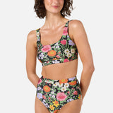 Floral Field Bikini Top