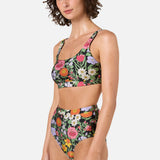 Floral Field Bikini Top