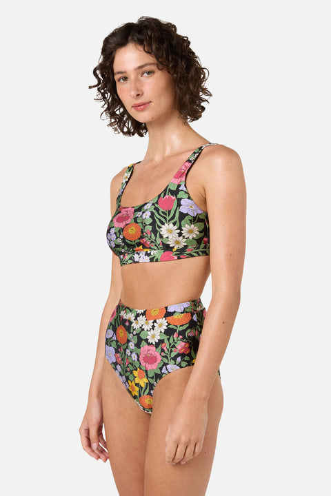 Floral Field Bikini Top
