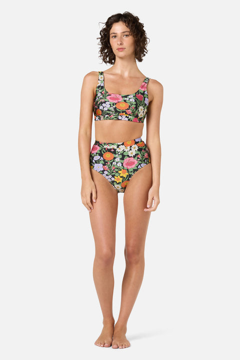 Floral Field Bikini Top