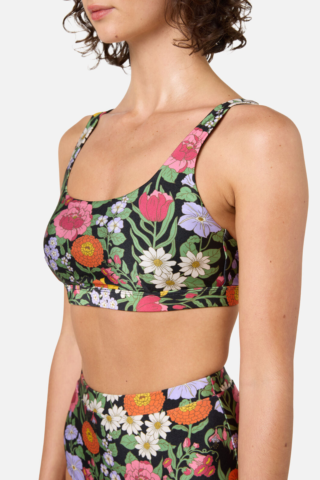 Floral Field Bikini Top