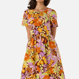 Lexi Floral Smock Dress