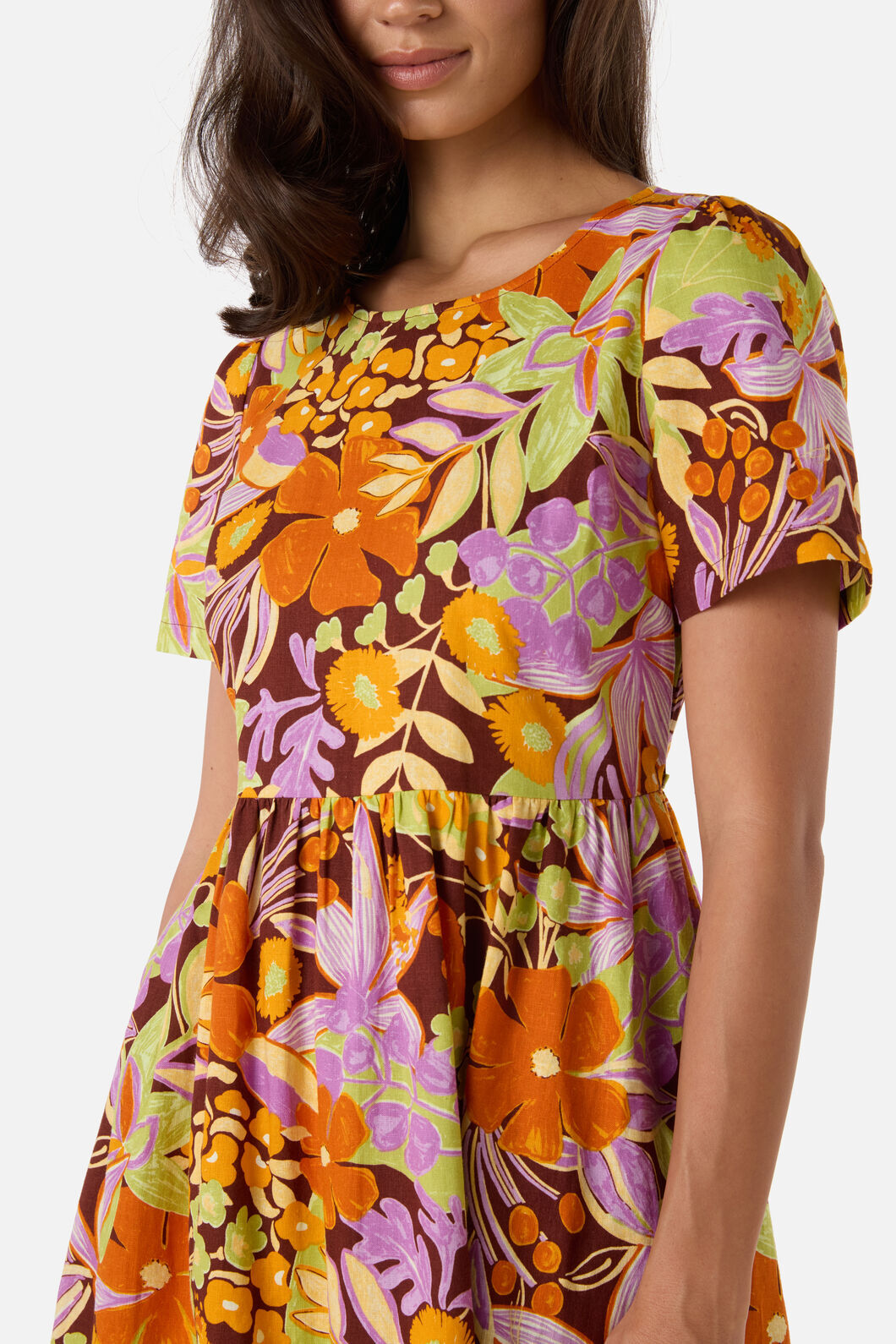 Lexi Floral Smock Dress