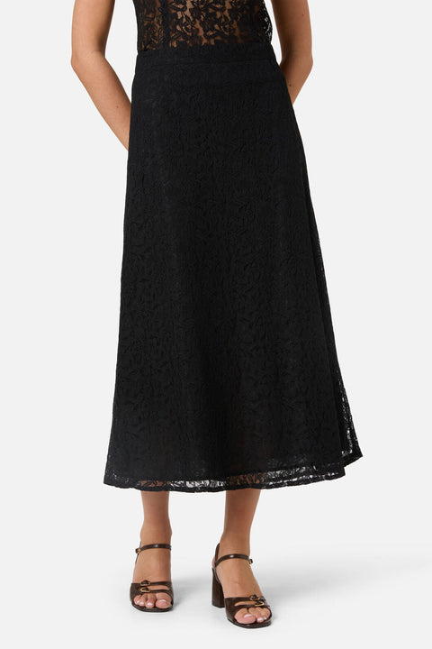 Amara Lace Midi Skirt