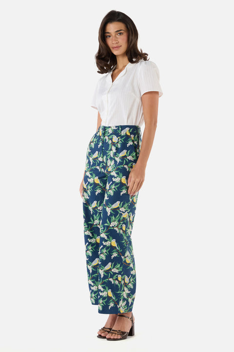 Yellow Robin Relaxed Pant