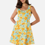 Vintage Daisy Mini Shift Dress