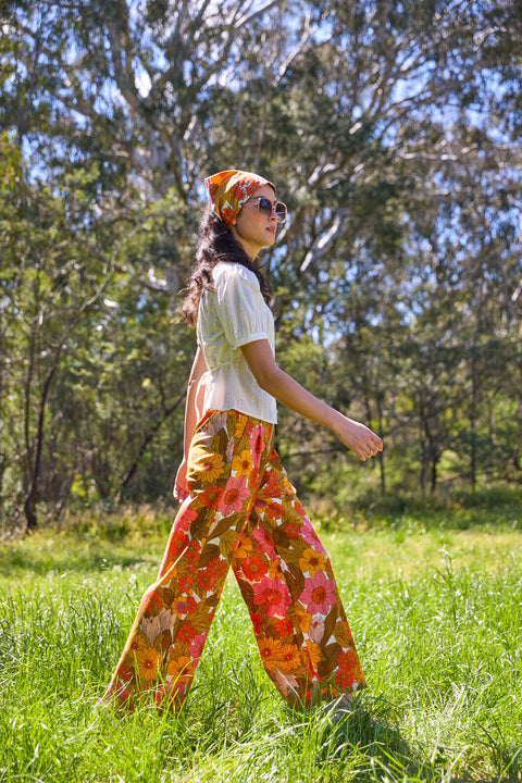 Nellie 70'S Floral Culotte