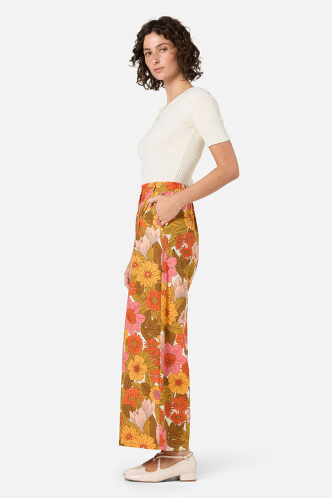 Nellie 70'S Floral Culotte