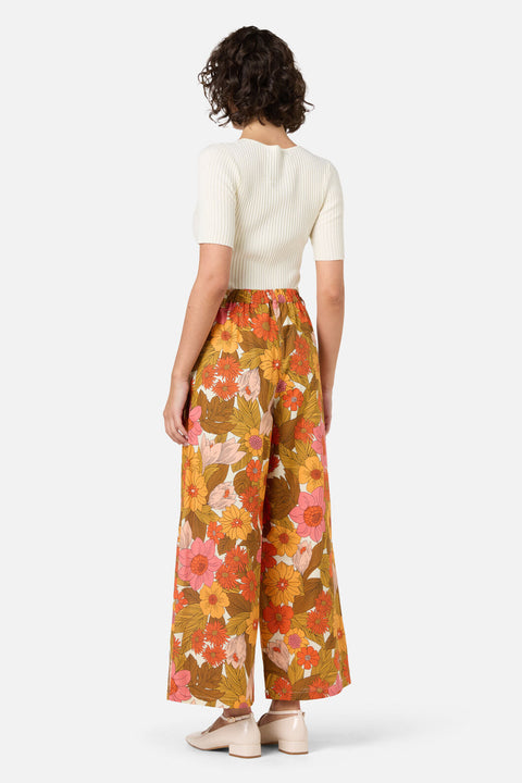 Nellie 70'S Floral Culotte