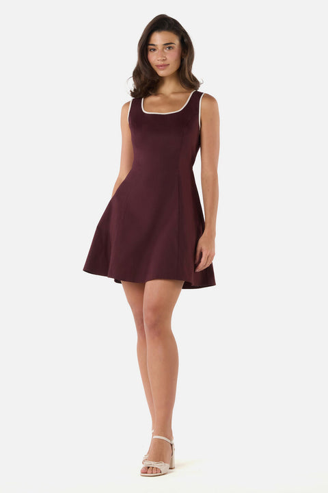 Bailey Contrast Mini Dress