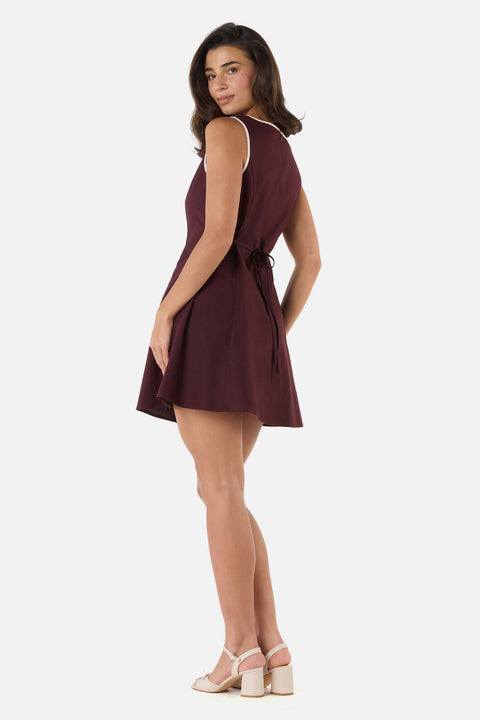 Bailey Contrast Mini Dress
