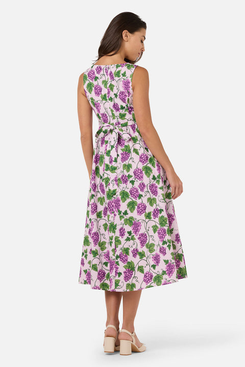Grape Vine Midi Dress