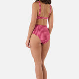 Gingham Bikini Top