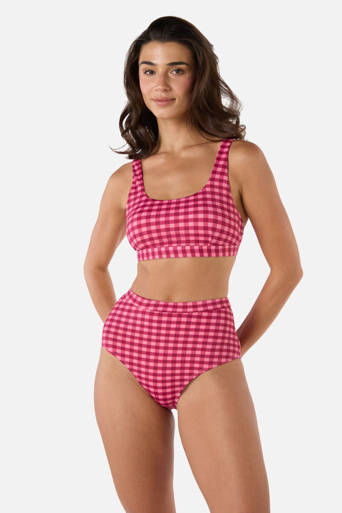 Gingham Bikini Bottom