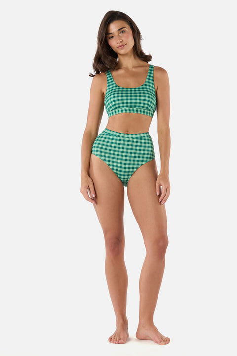 Gingham Bikini Bottom