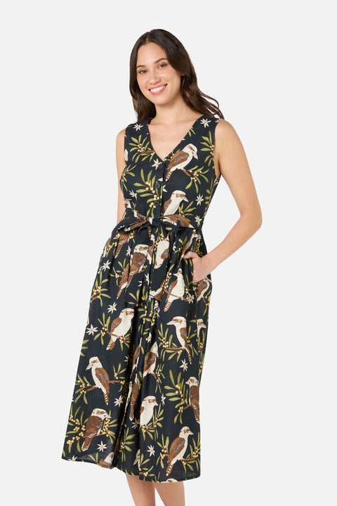 Kookaburra Midi Dress