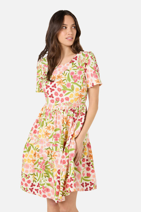 Liberty Native Smock Dress