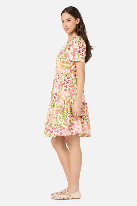 liberty smock dress Liberty Native Smock Dress Cream / 14 (AU)