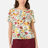 Fancy Horses Short Sleeve Top