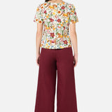 Fancy Horses Short Sleeve Top