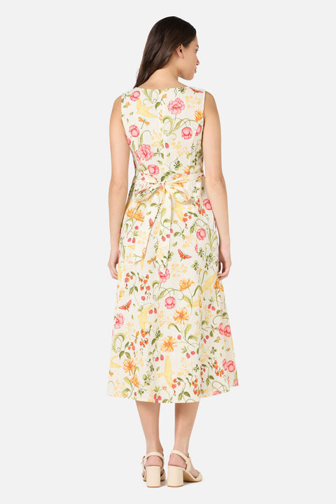 Whimsical Garden Midi Dress