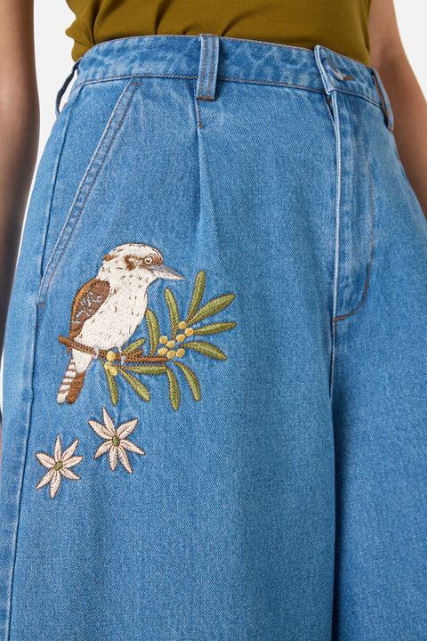 Kooka & Wattle Denim Culotte