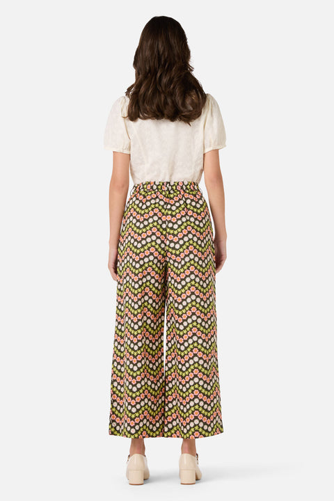 Sally Retro Wide Leg Pant