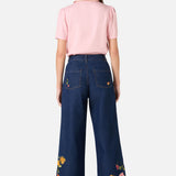 Whimsical Embroidered Blouse