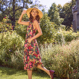 Tiana Tree Frog Midi Dress