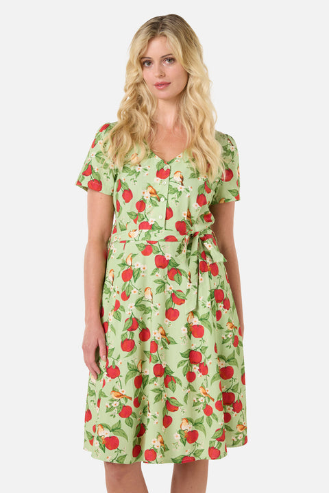 Apple Blossom Tea Dress Sage / 8 (AU) Apple Blossom Tea Dress Sage / 8 (AU)