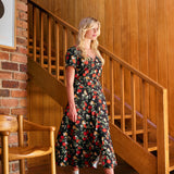 Apple Blossom Midi Dress