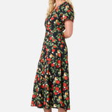 Apple Blossom Midi Dress