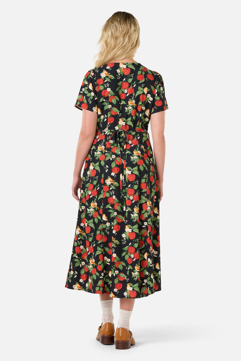 Apple Blossom Midi Dress
