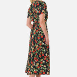 Apple Blossom Midi Dress
