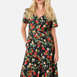 Apple Blossom Midi Dress