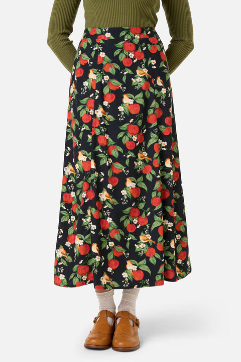 Apple Blossom Midi Skirt
