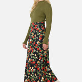 Apple Blossom Midi Skirt