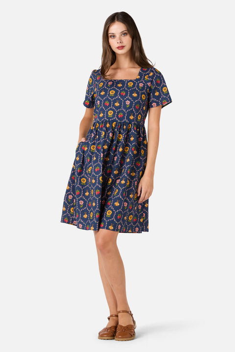 Honey Bee Hive Mini Dress