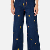 Honey Bee Embroidered Jeans