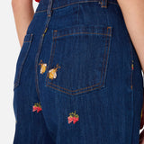 Honey Bee Embroidered Jeans