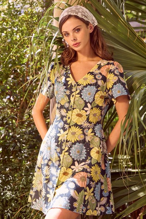 Leonie Floral Mini Dress