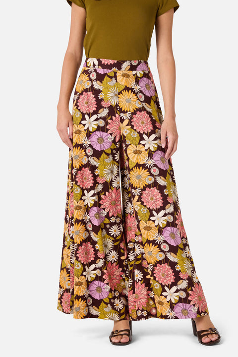Leonie Floral Wide Leg Pant