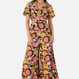 Leonie Floral Wide Leg Pant